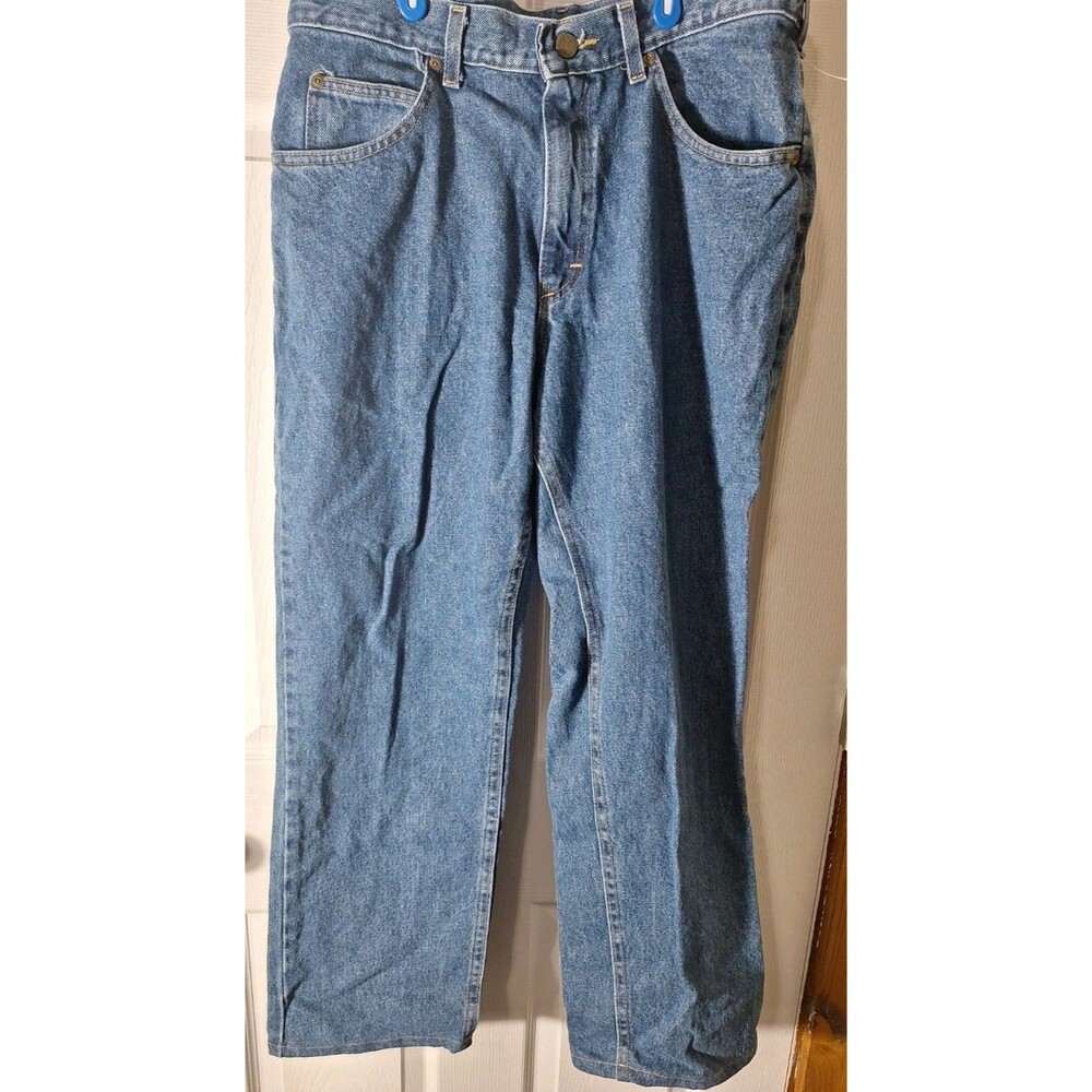 Riders Jeans Mens 34x30 Straight Leg Classic Fit Zip Fly Made in USA Vintage 90s